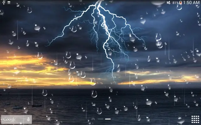 Storm Live Wallpaper android App screenshot 1