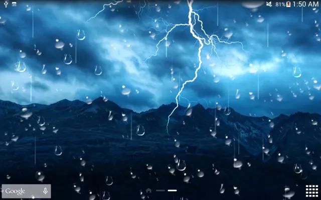 Storm Live Wallpaper android App screenshot 2