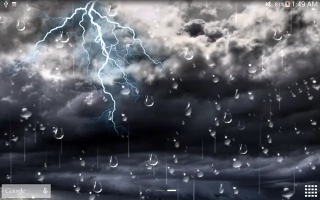 Storm Live Wallpaper android App screenshot 4